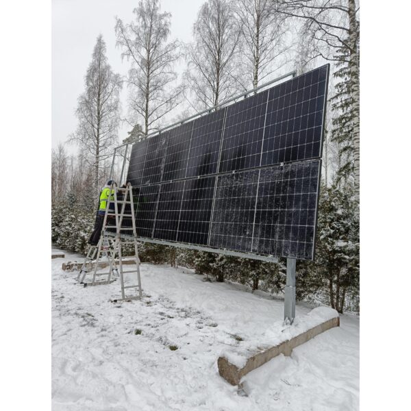 5 kWp käännettävä aurinkovoimala maa-asennuksiin - Image 4