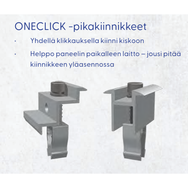 Wisol kiinnike 425 RR33 muotopelti, huopa ja PVC -kate pystyasennus - Image 2