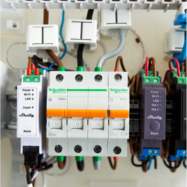 Energiamittari Shelly pro 3EM DIN, 3x120A wifi - Image 3