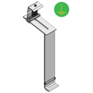 Kiinnike Vdv Panel Support Back Foot (Base)