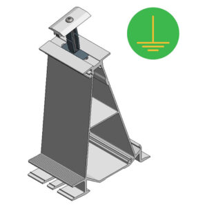 Kiinnike Vdv Valkpro10 Alu Rear Foot L10° Middle