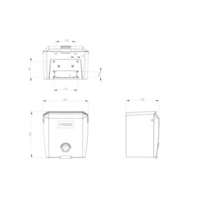 Fibox Latausasema EVc Heat'N'Charge Retrofit Bt