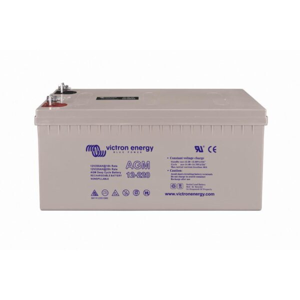 AGM Victron Deep Cycle 220Ah/20h, 250Ah/100h